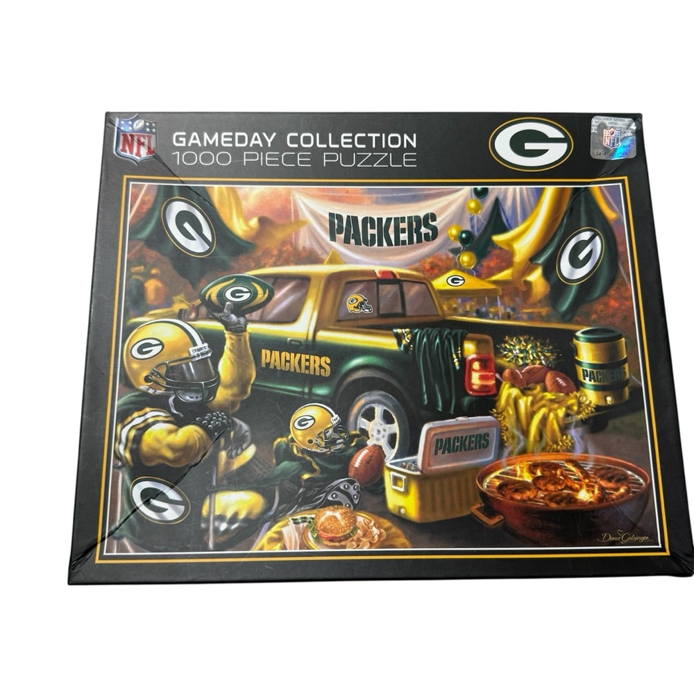 NFL Green Bay Packers Puzzle Gameday Collection 1000 Piece Puzzle